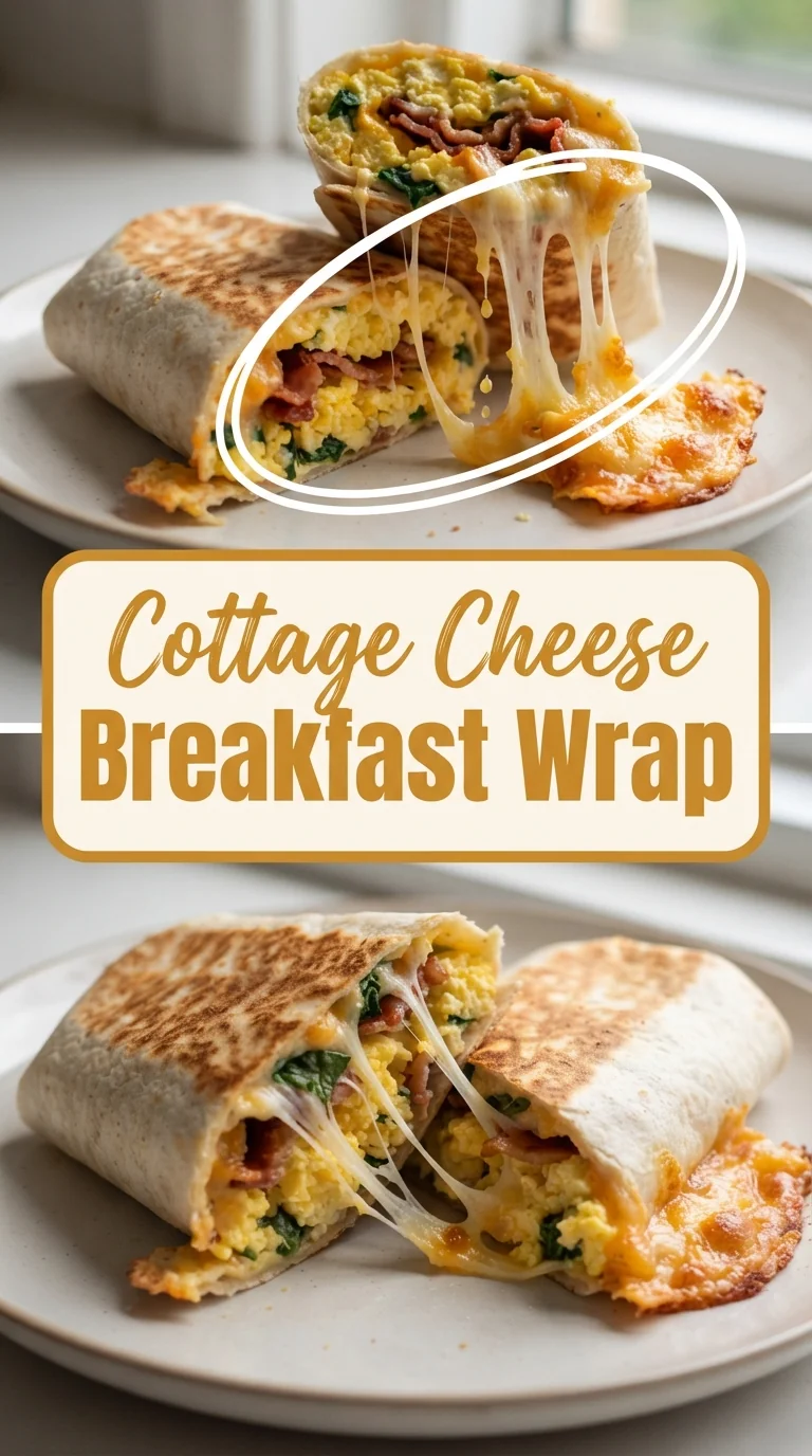 A warm flour tortilla filled with cottage cheese, shredded chicken, cheddar cheese, diced tomato and salad leaves, rolle