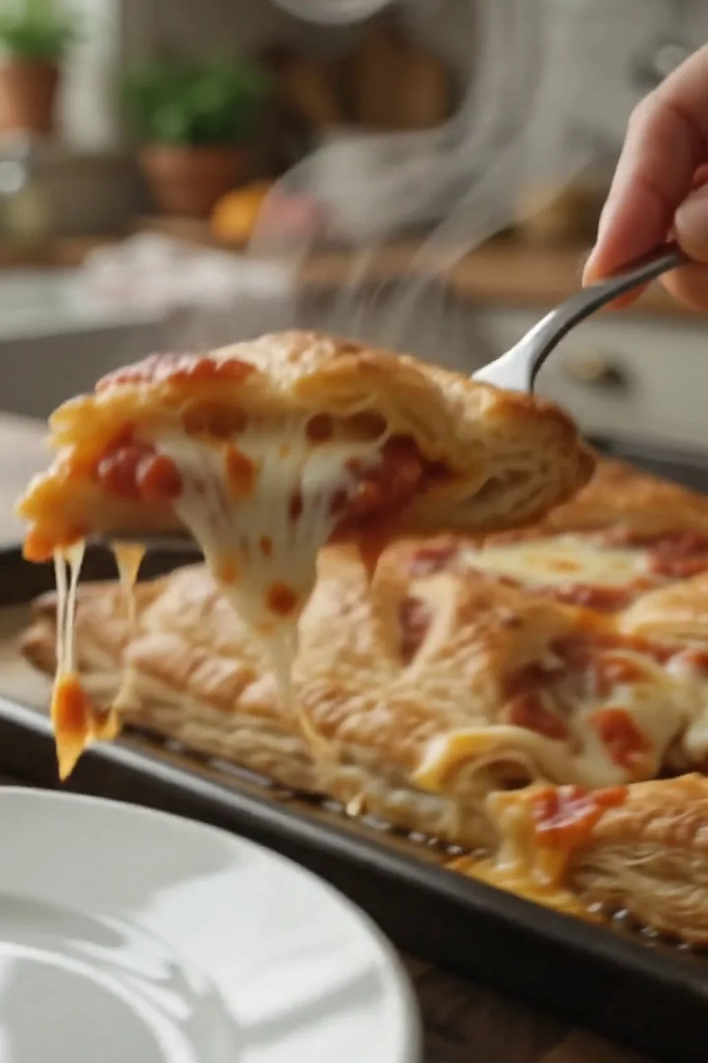 Delicious Chicken Parmesan Pastry