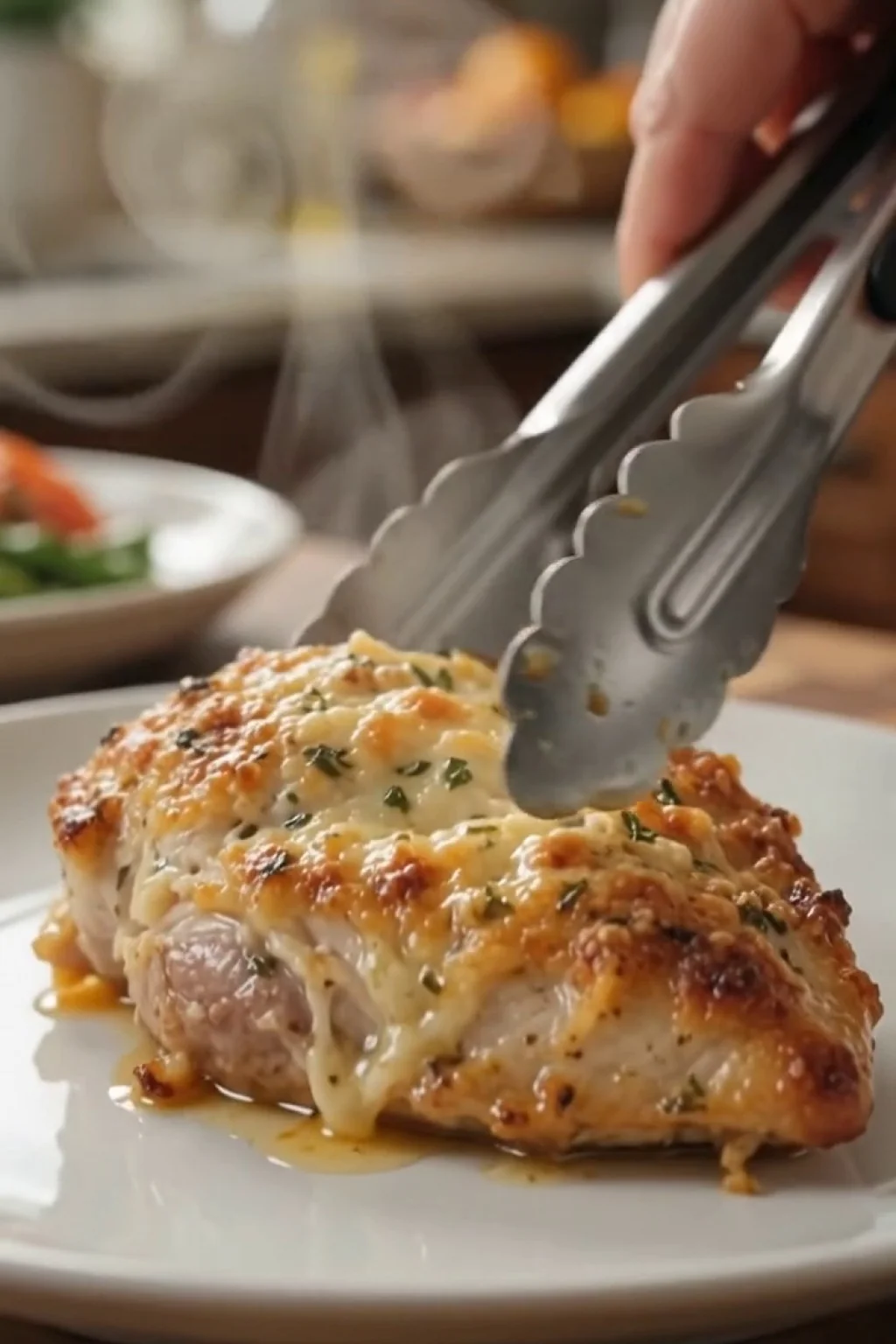 Savory Longhorn Steakhouse Parmesan Chicken
