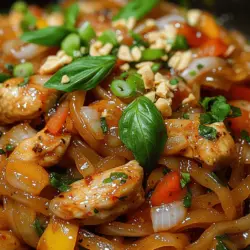 Embark on a culinary adventure with Thai Drunken Noodles Delight, a dish that perfectly encapsulates the vibrant essence of Thailand. Renowned for its harmonious blend of spicy, savory, and aromatic components, this recipe stands out as a quintessential street food favorite that has captured the hearts of food lovers around the globe. Whether you lean towards the tenderness of chicken or prefer the satisfying texture of tofu, this dish offers a delightful option for various dietary preferences.