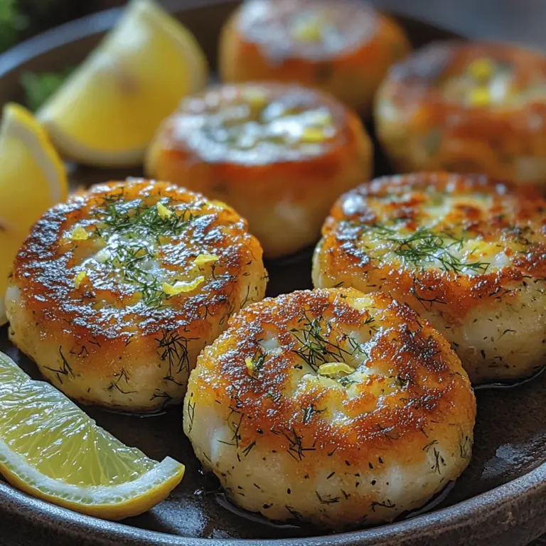 Fish cakes have long been a beloved dish across various cuisines worldwide, celebrated for their versatility and flavor. From the classic British fish cakes to the spicy fish cakes of Southeast Asia, this dish has evolved to suit different palates and ingredients, making it a staple in both casual and fine dining. Among the many variations, the Zesty Lemon Dill Fish Cakes stand out as a particularly fresh and flavorful option. With a delightful combination of crispy exterior and tender, flavorful interior, these fish cakes offer a satisfying meal that is both nutritious and delicious.