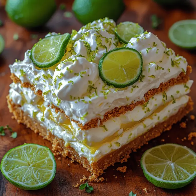 Key Lime Pie is a beloved dessert that embodies the essence of Southern cuisine, particularly in Florida, where the tiny key limes are harvested. This iconic pie is celebrated for its vibrant citrus flavor, creamy texture, and crumbly crust, making it a timeless favorite among dessert lovers. Traditionally, Key Lime Pie is characterized by its simple but delicious combination of key lime juice, sweetened condensed milk, and egg yolks, all enveloped in a graham cracker crust. It's a dessert that conjures images of sunny days, beach outings, and gatherings with family and friends.