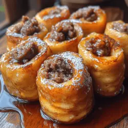 The beauty of Sausage French Toast Roll-Ups lies in their simplicity. This recipe utilizes a few key ingredients that come together to create a delicious and satisfying meal. Let’s take a closer look at each component to understand their roles in this delightful dish.