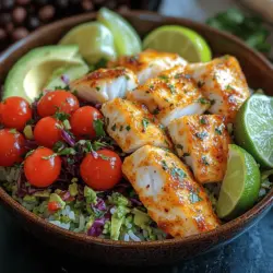 In recent years, fish taco bowls have surged in popularity, emerging as a vibrant and health-conscious option in modern cuisine. These bowls, which combine the deliciousness of traditional fish tacos with the convenience of a bowl format, have found their way into the hearts of food lovers everywhere. The Spicy Baja Fish Taco Bowl stands out as a perfect fusion of bold flavors and fresh ingredients, offering a delightful culinary experience that is both satisfying and nutritious.