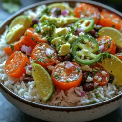 To create the perfect Zesty Lime & Cilantro Rice Bowl, understanding the role of each ingredient is crucial. Let’s dive deeper into the key components of this dish.
