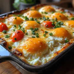 In the realm of breakfast and brunch dishes, baked cottage cheese eggs stand out as a nutritious and delightful option that caters to a variety of tastes and dietary needs. This recipe perfectly marries the creamy texture of cottage cheese with the protein-rich goodness of eggs, all while inviting a colorful array of vegetables into the mix. Whether you're looking for a hearty breakfast to kickstart your day, a light yet satisfying brunch, or a simple yet fulfilling dinner, baked cottage cheese eggs are a versatile choice that won't disappoint.