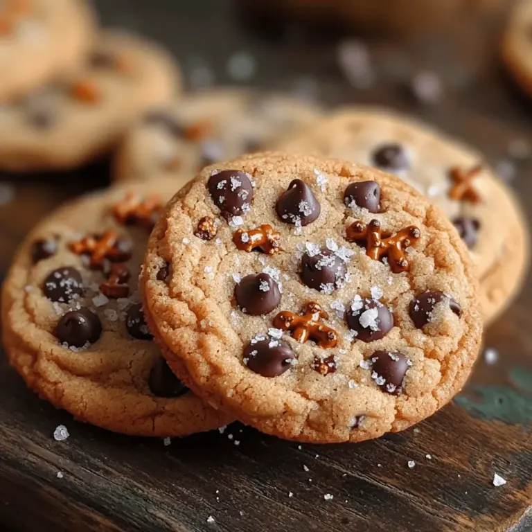 There's something undeniably charming about the process of baking homemade cookies. The warm aroma wafting through your kitchen, the anticipation as they bake, and the sheer joy of biting into a fresh, chewy cookie make the experience truly special. While classic cookie recipes have their place, it’s the unique twists that often steal the spotlight. One such delightful creation is the Peanut Butter Pretzel Chocolate Chip Cookie — a treat that beautifully marries the creamy richness of peanut butter, the satisfying crunch of pretzels, and the sweet indulgence of chocolate chips.