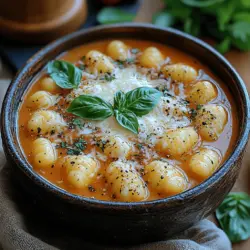 As the temperatures drop and the days grow shorter, there's nothing quite like curling up with a warm bowl of soup to chase away the chill. Comfort food takes on a whole new meaning during the colder months, and cozy soups are at the forefront of this culinary embrace. Among the myriad of soup options, few dishes evoke the same warmth and satisfaction as a bowl of Cozy Creamy Tomato Gnocchi Soup. This delightful recipe combines the rich, tangy flavor of tomatoes with the pillowy softness of gnocchi, creating a dish that's not only delicious but also incredibly comforting.