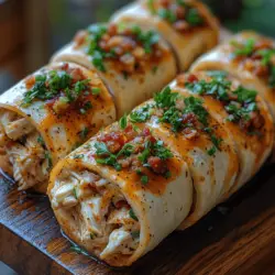 The appeal of Chicken Bacon Ranch Roll-Ups lies in their harmonious blend of flavors. The tender chicken breast provides a healthy source of protein, while crispy bacon adds a satisfying crunch and richness. The cream cheese lends a creamy texture that complements the ranch dressing, which is known for its zesty flavor profile. Together, these ingredients create a mouthwatering experience that tantalizes the taste buds and leaves you wanting more.
