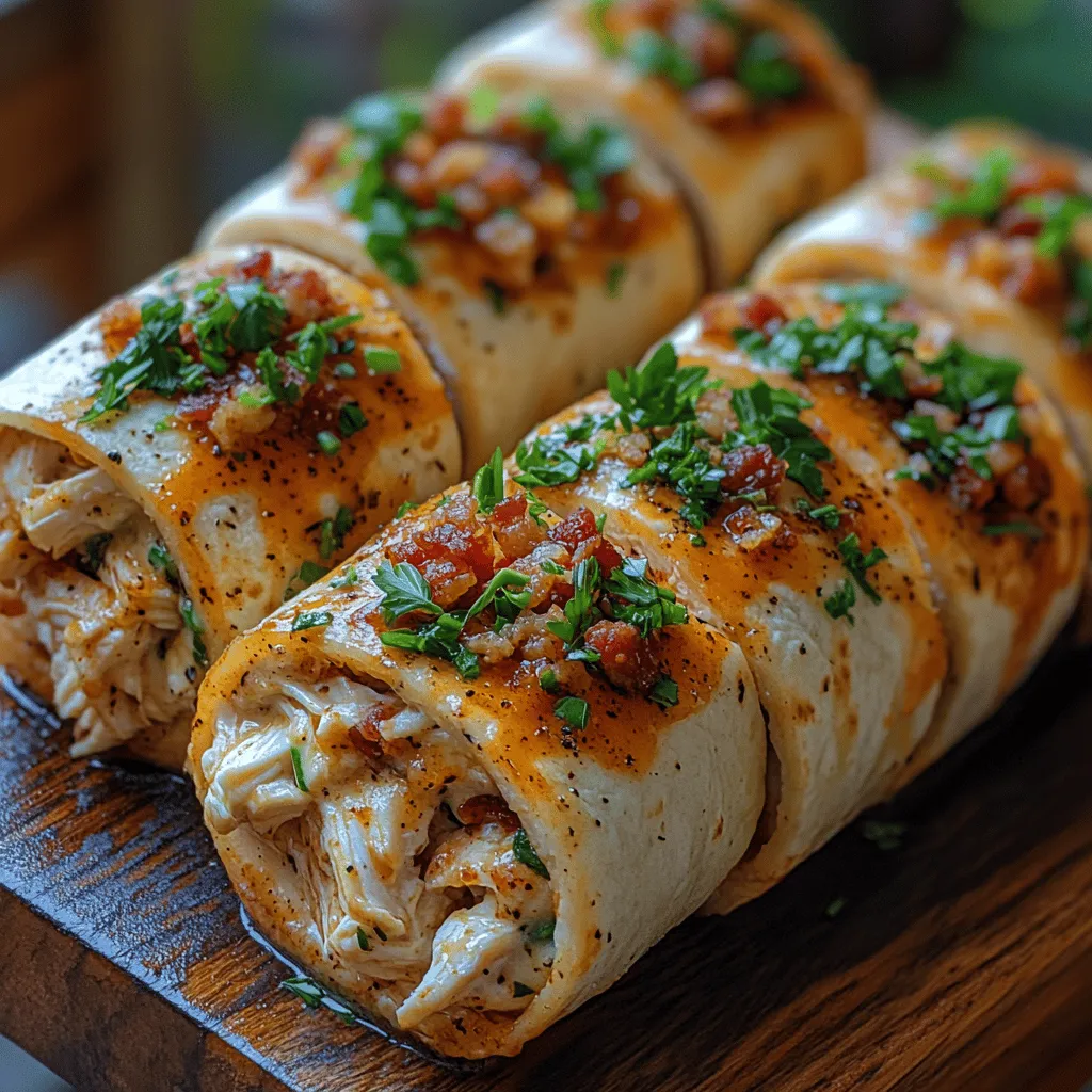 The appeal of Chicken Bacon Ranch Roll-Ups lies in their harmonious blend of flavors. The tender chicken breast provides a healthy source of protein, while crispy bacon adds a satisfying crunch and richness. The cream cheese lends a creamy texture that complements the ranch dressing, which is known for its zesty flavor profile. Together, these ingredients create a mouthwatering experience that tantalizes the taste buds and leaves you wanting more.