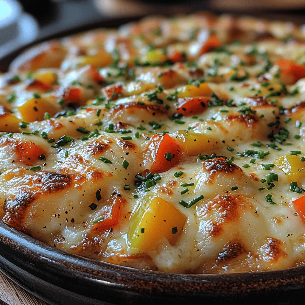 If you're on the lookout for a nutritious and flavorful dish that can effortlessly serve as breakfast, brunch, or a light dinner, the Cheesy Cottage Delight Bake is an ideal choice. This dish combines the creamy goodness of cottage cheese with an array of fresh vegetables, creating a delightful meal that is both satisfying and wholesome. Perfect for those busy mornings or casual weekday dinners, this bake is not only easy to prepare but is also packed with nutrients to fuel your day.