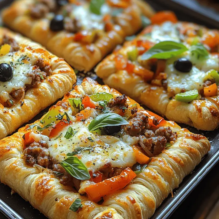 Welcome to the delightful world of savory Italian cuisine, where every dish tells a story of flavor, tradition, and warmth. One such irresistible creation that embodies these qualities is the Savory Italian Sub Squares. Perfectly crafted for gatherings, family meals, or even a cozy night in, these squares are a delicious twist on the classic Italian sub sandwich. They capture the essence of Italian flavors in a convenient, bite-sized form that is sure to impress your guests and satisfy your cravings.