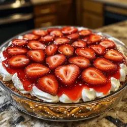 If you’re searching for a dessert that perfectly embodies the harmony of sweet and salty flavors, look no further than the Sweet & Salty Strawberry Pretzel Delight. This delightful treat has gained popularity for its unique flavor profile and visually appealing layers, making it a favorite at gatherings, picnics, and family celebrations. Imagine the crunch of a pretzel crust juxtaposed with a creamy filling and topped off with fresh strawberries—a combination that is irresistibly delicious and satisfying.