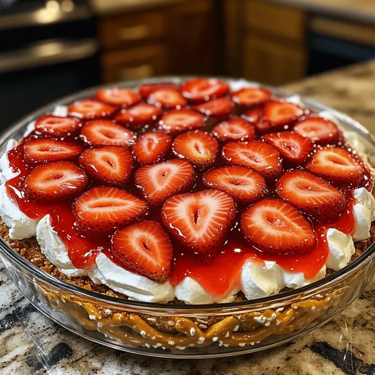 If you’re searching for a dessert that perfectly embodies the harmony of sweet and salty flavors, look no further than the Sweet & Salty Strawberry Pretzel Delight. This delightful treat has gained popularity for its unique flavor profile and visually appealing layers, making it a favorite at gatherings, picnics, and family celebrations. Imagine the crunch of a pretzel crust juxtaposed with a creamy filling and topped off with fresh strawberries—a combination that is irresistibly delicious and satisfying.