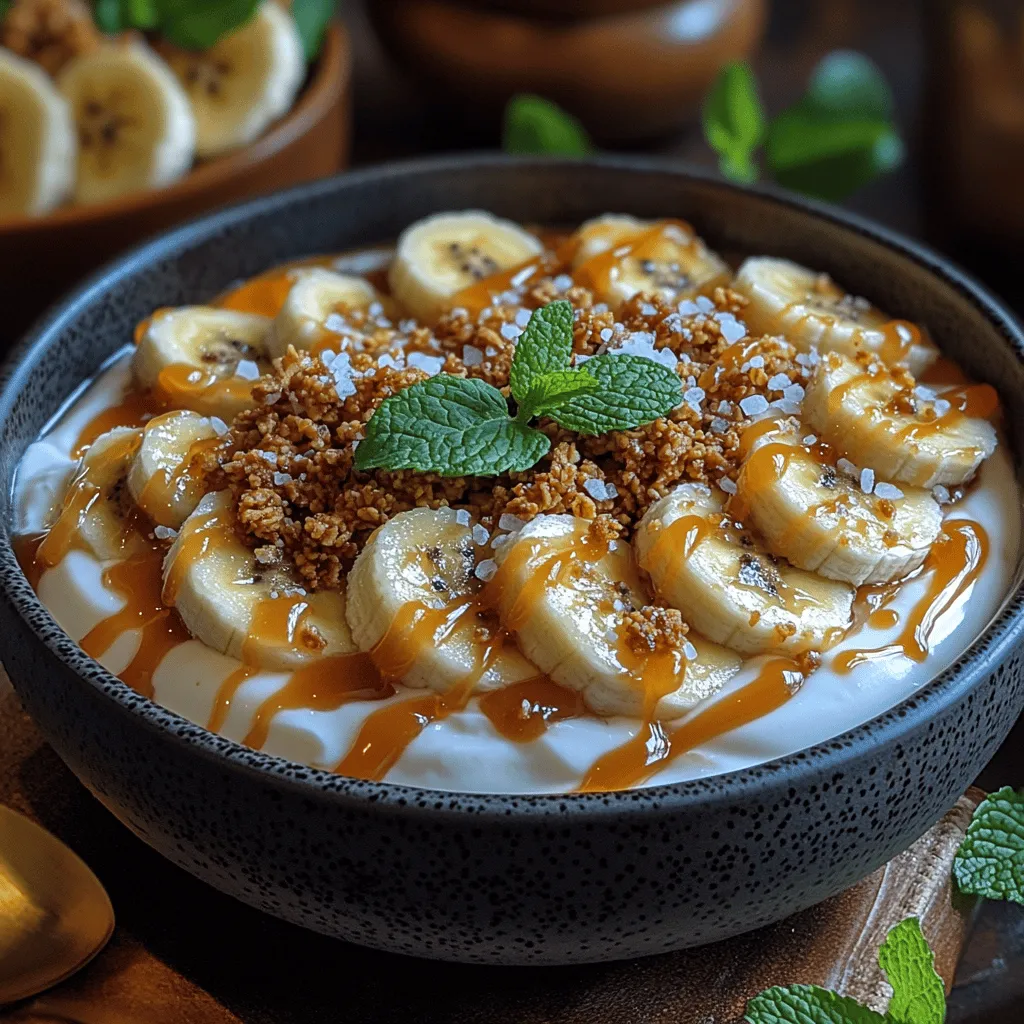 In recent years, yogurt bowls have emerged as a popular choice for a healthy breakfast or snack, combining nutrition with creativity. These bowls offer endless possibilities for customization, allowing you to mix and match flavors and textures to suit your mood or dietary preferences. Among the myriad of combinations, the Salted Caramel Banana Yogurt Bowl stands out as a delightful treat that promises not only to satisfy your hunger but also to tantalize your taste buds.