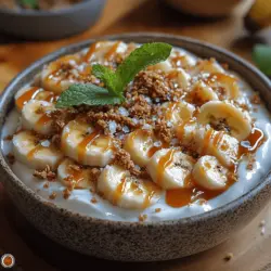 In recent years, yogurt bowls have emerged as a popular choice for a healthy breakfast or snack, combining nutrition with creativity. These bowls offer endless possibilities for customization, allowing you to mix and match flavors and textures to suit your mood or dietary preferences. Among the myriad of combinations, the Salted Caramel Banana Yogurt Bowl stands out as a delightful treat that promises not only to satisfy your hunger but also to tantalize your taste buds.