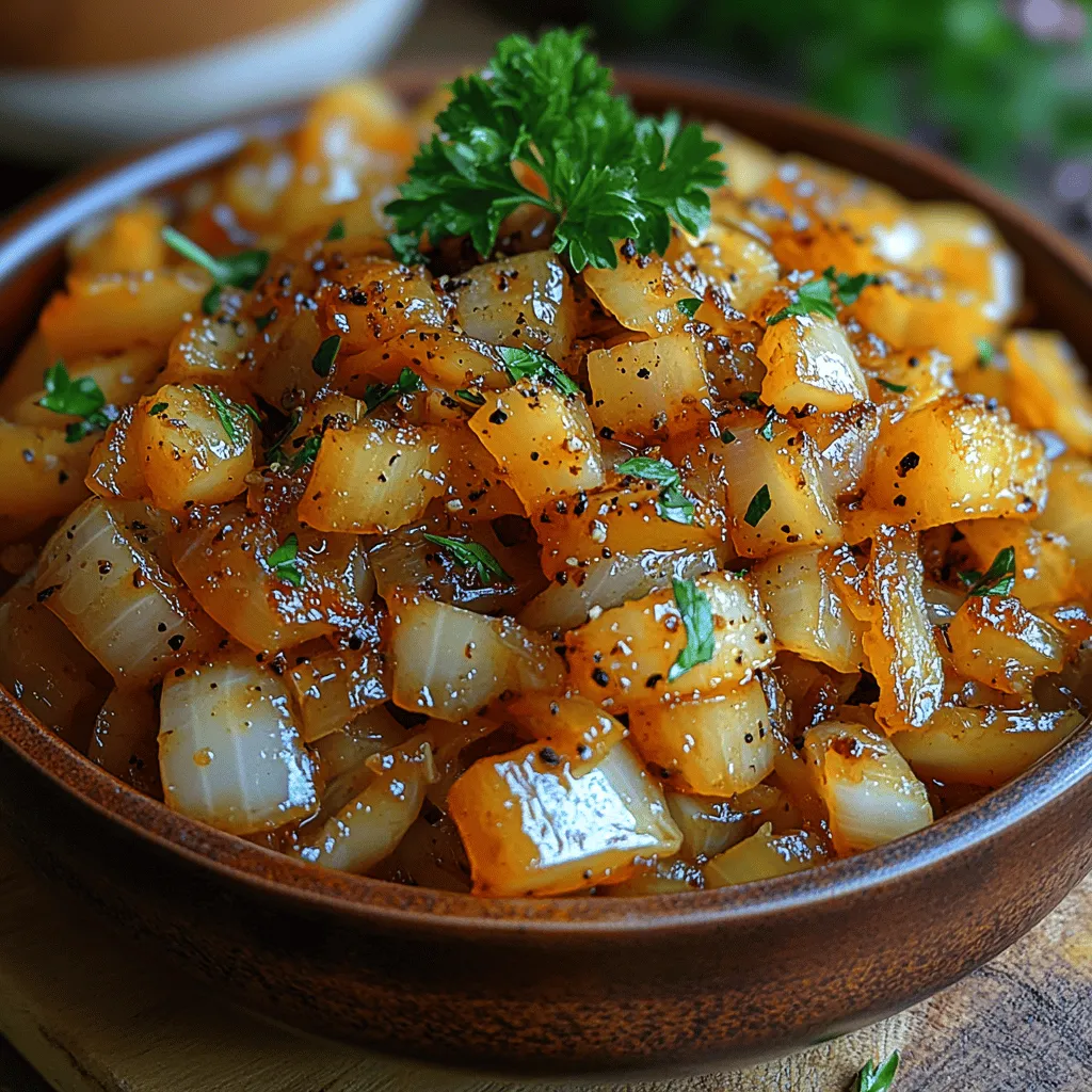 Understanding the balance of flavors in cooking is essential, and one dish that beautifully exemplifies this balance is Sweet & Savory Caramelized Cabbage and Onions. This recipe offers a delightful combination of sweetness from caramelized onions and brown sugar, complemented by the savory notes of sautéed cabbage. Not only is it an appealing dish for the palate, but it also provides a nutritious side that can elevate any meal. Cabbage, often underestimated in its culinary versatility, transforms into a rich, flavorful component when paired with sweet onions that undergo the magical process of caramelization.