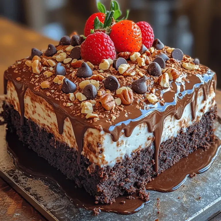 Refrigerator cakes have become a beloved dessert choice, especially among those who prefer a no-bake option that is both delicious and easy to prepare. These cakes are layered delights, typically chilled to set, allowing for a myriad of flavors and textures to meld beautifully together. In recent years, the Brownie Bliss Refrigerator Cake has emerged as a standout variation that combines the rich, indulgent taste of brownies with the creamy layers typically found in refrigerator cakes.