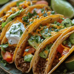 Tacos have carved a niche for themselves in the culinary world, transcending their status as mere street food to become a beloved staple in households around the globe. Originating from Mexico, tacos are not just a meal; they are a vibrant representation of culture, tradition, and community. Their versatility allows for endless combinations of fillings, toppings, and salsas, making them the perfect dish for any occasion. Whether it’s a casual weeknight dinner or a festive gathering with friends and family, tacos can easily elevate the dining experience with their bold flavors and customizable nature.