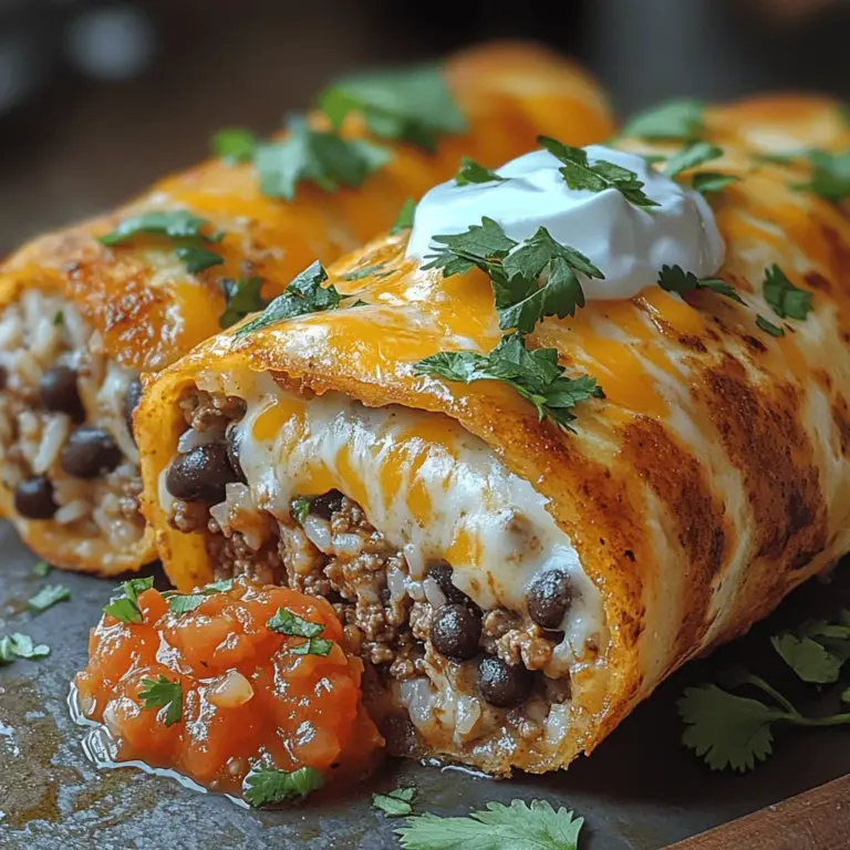 Burritos are a beloved staple in various cuisines, particularly in Mexican and Tex-Mex culinary traditions. Their versatility allows them to be filled with a myriad of ingredients, catering to different tastes and dietary preferences. Burritos can be enjoyed as a quick meal on the go or a comforting dish perfect for a cozy night in. Among the many burrito varieties, the Beefy Melt Burrito stands out as a hearty, satisfying option that combines the rich flavors of seasoned ground beef, aromatic spices, and gooey melted cheese, all wrapped snugly in a soft tortilla.