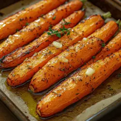 To create the perfect Honey Garlic Butter Roasted Carrots, it’s essential to understand the role of each ingredient. Here’s a closer look at the key components of this delicious recipe.