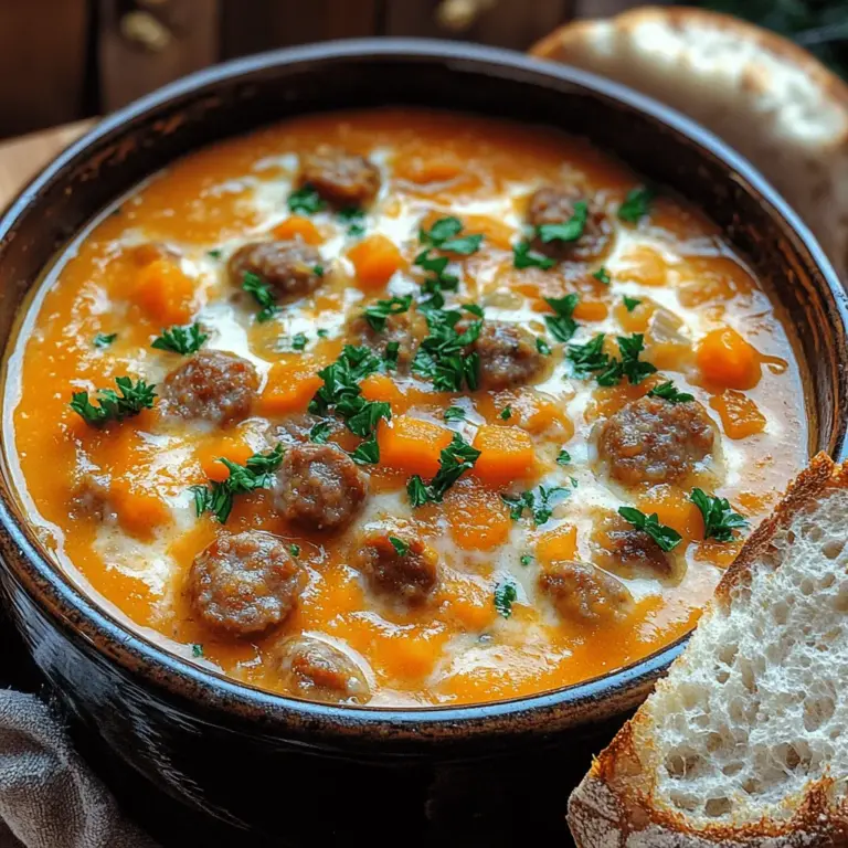 As the leaves change color and the air turns crisp, there's nothing quite like a warm bowl of soup to bring comfort and coziness to our lives. Soups have a unique ability to nourish not just our bodies but also our spirits, especially during the colder months when we crave warmth and heartiness. Among the myriad of soup options available, Cozy Butternut Squash Sausage Soup stands out as a delightful choice. This soup combines the sweet, nutty flavor of butternut squash with savory Italian sausage, creating a dish that is both hearty and fulfilling.