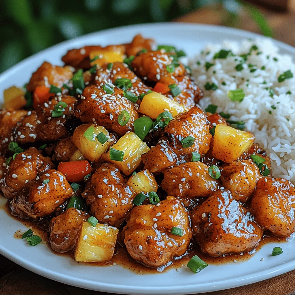 Tropical Sweet and Sour Chicken Recipe