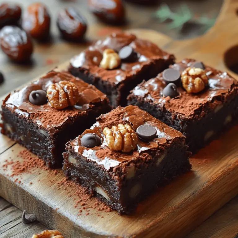 In recent years, there has been a notable shift in dessert culture towards healthier options that satisfy sweet cravings without the guilt. As more people become conscious of their dietary choices, the demand for desserts that incorporate wholesome ingredients and offer nutritional benefits has surged. Enter the decadent date brownies—a delightful treat that marries indulgence with nutrition. These brownies are not only rich and fudgy but also packed with wholesome ingredients that elevate them from mere dessert to a nourishing snack.