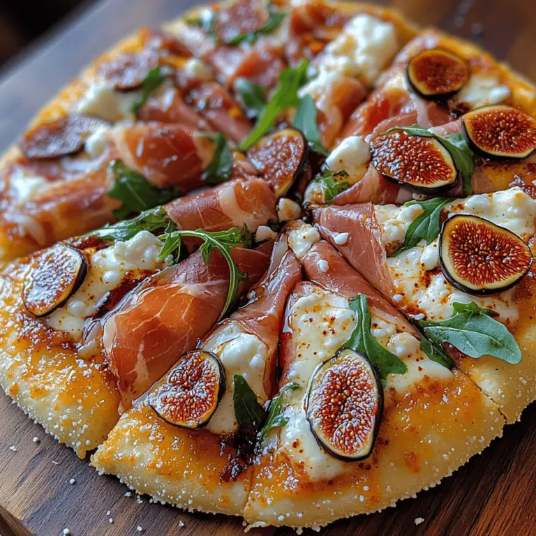 In recent years, gourmet pizzas have surged in popularity among home cooks, transforming simple evenings into culinary escapades. As more people experiment with flavors, ingredients, and techniques, the classic pizza is evolving from a quick weeknight meal into a sophisticated dish that showcases creativity and palate sophistication. Among the myriad of gourmet options, one recipe stands out for its delightful combination of unique flavors: the Spicy Fig & Prosciutto Pizza Delight.