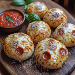 In the world of finger foods and appetizers, few dishes can compete with the deliciousness and fun factor of pizza bombs. These delectable bites encapsulate all the flavors we love about pizza in one delicious, poppable package. Cheesy pepperoni pizza bombs have gained significant popularity as a go-to snack for gatherings, parties, and family movie nights. Their appeal lies not only in their irresistible taste but also in their ease of preparation, making them perfect for both novice cooks and seasoned kitchen pros. With just a few readily available ingredients, you can whip up a batch of these cheesy delights that are sure to impress your guests and satisfy your cravings.