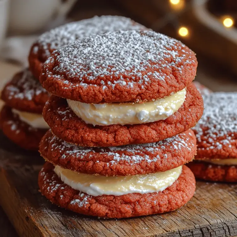 If you’re looking to add a little excitement to your dessert repertoire, look no further than Velvety Cream Cheese Surprise Cookies. These delectable treats are not just another cookie; they’re a delightful fusion of flavors and textures that will leave your taste buds dancing with joy. Imagine biting into a soft and chewy cookie, only to discover a creamy, luscious cream cheese filling that takes the experience to a whole new level. This unique combination makes these cookies a standout choice for any occasion, whether you’re hosting a festive holiday gathering, preparing treats for a birthday party, or simply indulging in a sweet afternoon snack.