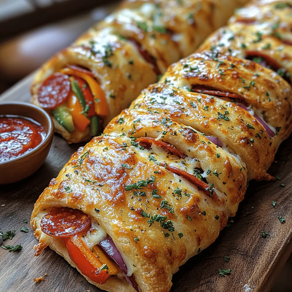 To create a delicious Stromboli, understanding its key ingredients is essential. Each component plays a vital role in developing the dish's signature flavor and texture.