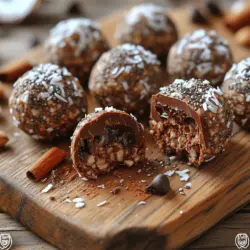 Nutty Choco Bliss Energy Balls are a perfect blend of taste and nutrition, making them an excellent choice for anyone looking to satisfy their sweet tooth without compromising their health. These energy balls are simple to make, requiring no baking, and can be customized to suit various dietary preferences. Whether you need a quick breakfast on busy mornings, a post-workout snack, or a healthy treat to curb your cravings, these energy balls fit the bill perfectly.
