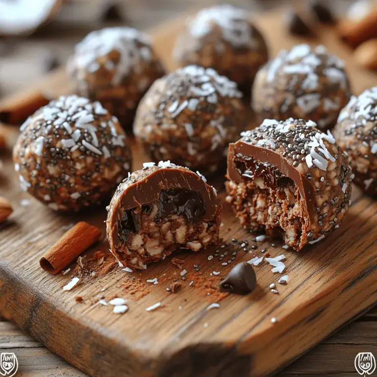 Nutty Choco Bliss Energy Balls are a perfect blend of taste and nutrition, making them an excellent choice for anyone looking to satisfy their sweet tooth without compromising their health. These energy balls are simple to make, requiring no baking, and can be customized to suit various dietary preferences. Whether you need a quick breakfast on busy mornings, a post-workout snack, or a healthy treat to curb your cravings, these energy balls fit the bill perfectly.