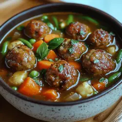 In the world of comfort food, few dishes can rival a warm bowl of Hearty Meatball & Veggie Delight Soup. This wholesome meal option combines the rich, savory flavors of tender meatballs with a vibrant medley of vegetables, creating a dish that is both nourishing and satisfying. Whether you're looking for a hearty dinner to share with family or a comforting lunch that warms you up on a chilly day, this soup ticks all the boxes.