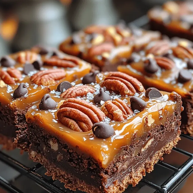 Turtle bars are a beloved dessert that perfectly embodies the indulgent nature of sweet treats. These delightful bars are inspired by the classic turtle candy, which features a luscious blend of chocolate, caramel, and pecans, all bound together in a sweet, satisfying creation. Turtle bars have gained immense popularity among dessert lovers due to their rich flavors and pleasing textures, making them an ideal choice for gatherings, parties, or simply satisfying a sweet tooth at home.