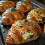 The trend of breakfast boats has been gaining momentum in culinary circles, and for good reason. Breakfast boats are a unique fusion of classic French pastries and traditional breakfast elements, creating a dish that feels both sophisticated and comforting. The combination of textures—from the flaky layers of the croissant to the creamy egg filling—offers a delightful sensory experience with every bite.