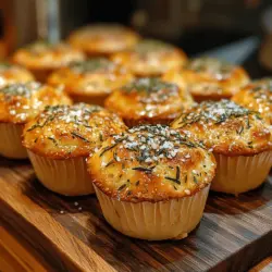 If you’re seeking a delightful treat that marries the comforting qualities of bread with the convenient format of a muffin, look no further than rosemary garlic focaccia muffins. These charming little bites encapsulate the essence of traditional focaccia bread, with a unique twist that makes them perfect for any occasion. The combination of aromatic rosemary and robust garlic infuses each muffin with a flavor profile that is both savory and satisfying.