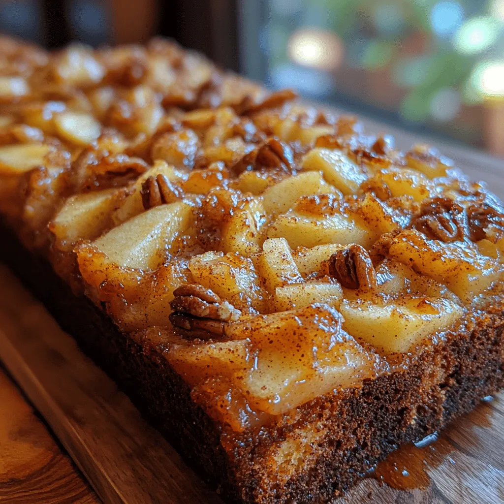 Delight your taste buds with a slice of homemade Apple Bliss Bread with Cinnamon Pecan Crunch. This moist and flavorful bread combines the sweetness of fresh apples with the warmth of cinnamon and nutmeg, creating a comforting treat perfect for breakfast, snack time, or dessert. The inviting aroma of baking apples and spices wafts through your kitchen, promising a delightful experience with each bite. Topped with a crunchy pecan mixture, this recipe not only offers a satisfying texture but also elevates the flavor with a delightful nutty crunch. Whether you're an experienced baker or a novice in the kitchen, this recipe is straightforward and rewarding, making it a wonderful addition to your baking repertoire.