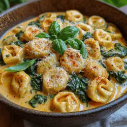 If you’re looking for a dish that effortlessly combines flavor, texture, and ease of preparation, look no further than the Dreamy Spinach & Ricotta Tortellini Toss. This delightful pasta dish brings together the creamy richness of ricotta cheese, the fresh earthiness of spinach, and the satisfying bite of tortellini, creating a meal that is both comforting and sophisticated. Perfect for busy weeknights or elegant dinner parties, this recipe has earned a special place in the hearts of pasta lovers everywhere.