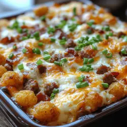 Picture a warm, hearty breakfast casserole that combines the beloved flavors of breakfast sausage, crispy bacon, and gooey cheese, all nestled atop a bed of crunchy tater tots. The Cracked Out Tater Tot Breakfast Casserole is not just a dish; it's an experience that brings joy to any morning gathering. This crowd-pleasing meal is perfect for a weekend brunch with friends, a cozy family gathering, or even a festive holiday breakfast. With its delightful combination of textures and flavors, it’s no wonder this casserole has gained popularity among breakfast enthusiasts.