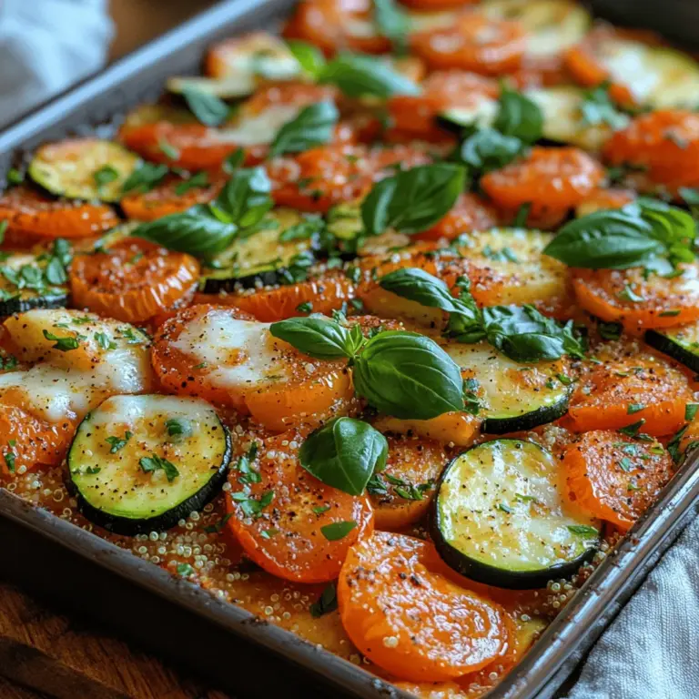 Incorporating vegetables into our daily meals is more important now than ever. With an emphasis on healthy eating, vibrant produce, and a balanced diet, many are searching for ways to make nutrition both enjoyable and satisfying. One dish that ticks all those boxes is the Hearty Tomato & Veggie Delight Casserole. This wholesome, flavor-packed casserole brings together a medley of fresh vegetables, rich flavors, and comforting textures, making it an ideal choice for anyone looking to enhance their meals with nutritious ingredients.