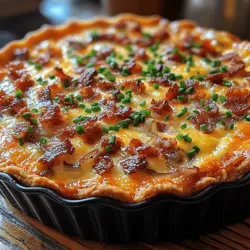Quiche Lorraine is a beloved dish that has become a staple in both French cuisine and the culinary world at large. Originating from the Lorraine region of France, this savory pie has transcended its humble beginnings to become a popular choice for brunch gatherings, elegant dinner parties, and even casual family meals. The combination of a flaky crust filled with a rich, creamy custard infused with cheese and bacon makes Quiche Lorraine a versatile dish that delights the palate.