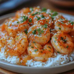 Sweet and Spicy Honey Garlic Shrimp is a delightful dish that masterfully combines the sweetness of honey with the heat of spices, creating a flavor explosion that tantalizes the taste buds. This dish has gained immense popularity not just for its incredible taste, but also for its versatility. Whether served over a bed of rice, tossed into a salad, or enjoyed on its own, this shrimp recipe is sure to impress your family and guests alike.