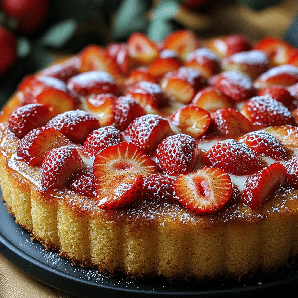 If you're on the lookout for a dessert that perfectly marries sweetness with a hint of tang, the Strawberry Honeybun Cake is an ideal choice. This delightful cake is not just a feast for the eyes but also a treat for the taste buds. Its layers of moist cake, fresh strawberries, and a sweet, cinnamon-infused swirl create a flavor experience that's hard to resist. Whether you're planning a family gathering, a summer barbecue, or simply want to indulge in a sweet treat, this cake fits the bill perfectly.