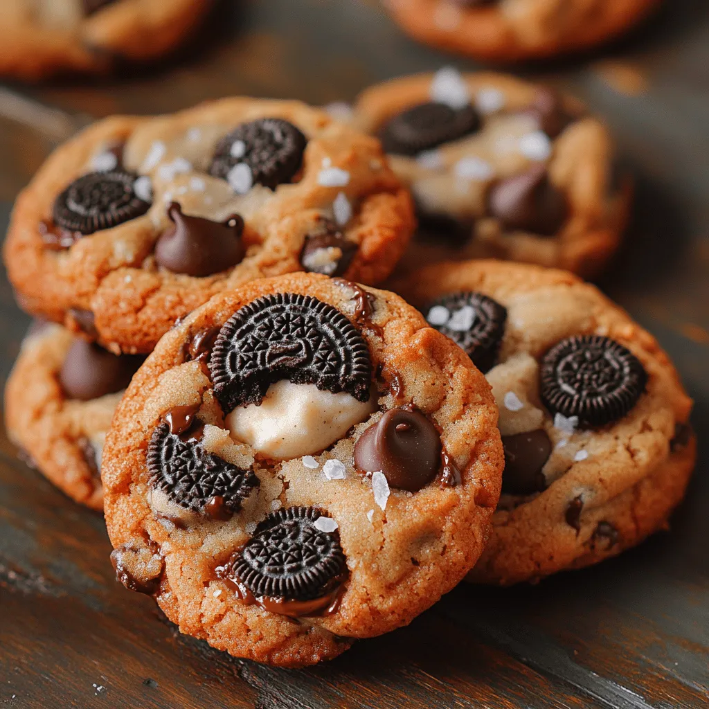 In the world of baking, cookies hold a special place in the hearts of many. They are the quintessential comfort food, often evoking nostalgia and joy with each bite. From classic chocolate chip to chewy oatmeal raisin, cookies offer an array of flavors and textures that can satisfy any sweet tooth. Among the vast assortment of cookie recipes, one combination has recently taken the dessert world by storm: Oreo-stuffed chocolate chip cookies. This delightful hybrid marries the beloved chocolate chip cookie with the iconic Oreo, creating a treat that is not only visually stunning but also irresistibly delicious.