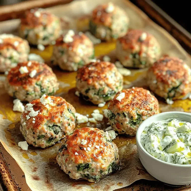 When it comes to healthy eating without sacrificing flavor, savory Greek turkey meatballs stand out as a delightful option. This recipe beautifully marries the robust flavors of Mediterranean cuisine with nutritious ingredients, making it an ideal choice for anyone looking to enjoy a wholesome meal. Meatballs have long been a beloved staple in various cultures, and in Greek cuisine, they take on a unique twist that highlights fresh herbs, vegetables, and lean proteins.