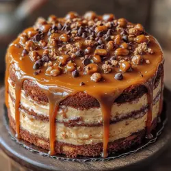 In recent years, the dessert landscape has evolved, with a growing trend towards rich, decadent sweets that elevate traditional recipes to new heights. The Caramel Toffee Crunch Cake is a prime example of this trend, encapsulating a nostalgic essence that resonates with many. The sweet, buttery notes of caramel and the crunchy, rich goodness of toffee evoke memories of childhood treats and special celebrations.