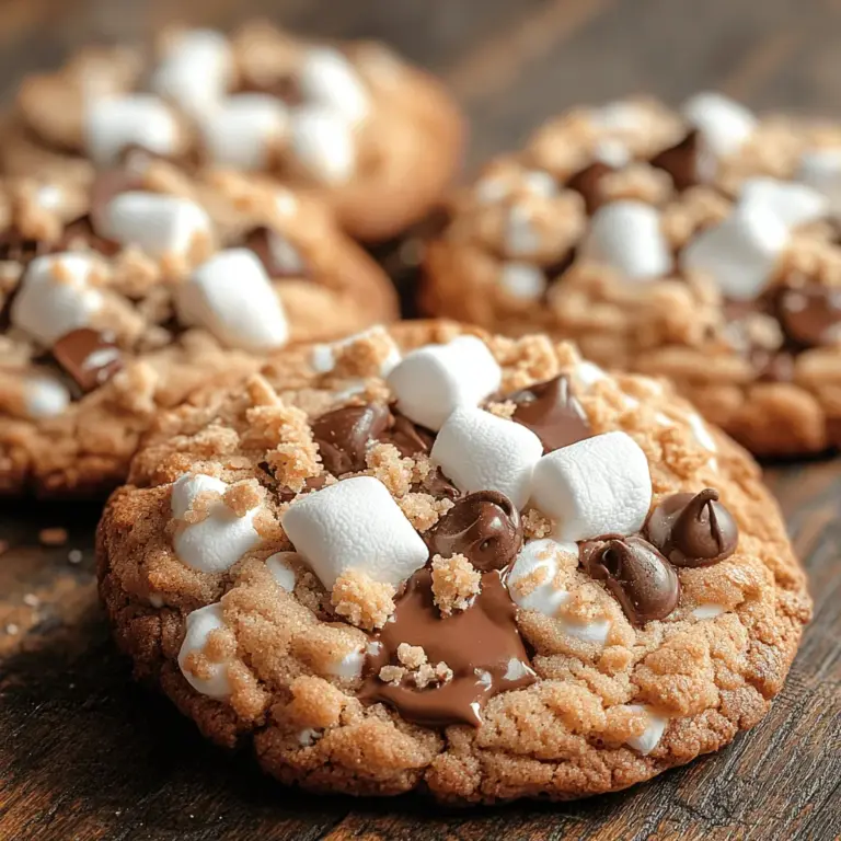Creating the perfect batch of Heavenly S'mores Cookies is a delightful journey, and with these clear, step-by-step instructions, even beginners can excel. Let’s dive right in!