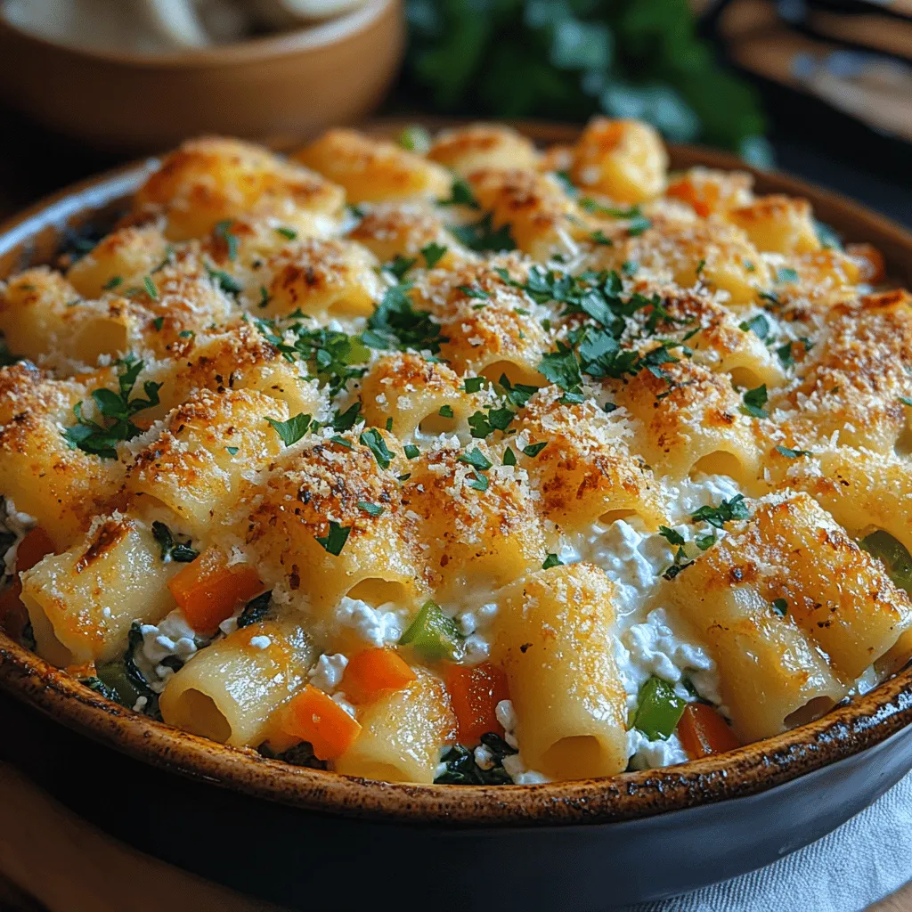 Welcome to the delightful world of Cheesy Cottage Delight Bake—a dish that perfectly marries flavor, nutrition, and versatility. This recipe is not just a meal; it's an experience that can transform your breakfast, brunch, or even a light dinner into something extraordinary. Imagine a creamy, cheesy casserole that envelops rich, protein-packed cottage cheese, vibrant spinach, and colorful vegetables; it's a dish that will tantalize your taste buds while nourishing your body.